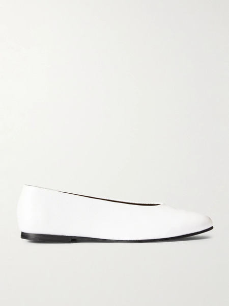  Tove Tove - Darcy Leather Ballet Flats - White 