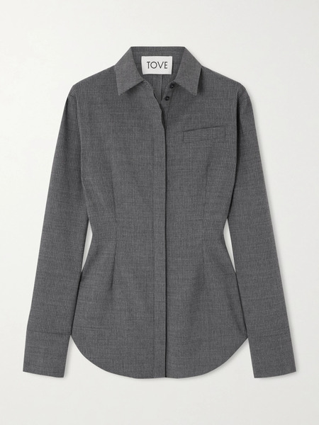  Tove Tove - Elvin Woven Shirt - Gray 