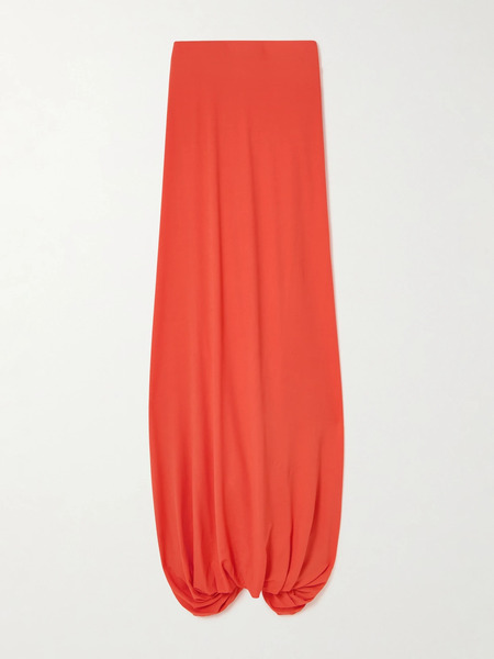  Tove Tove - Eula Strapless Gathered Stretch-jersey Maxi Dress - Fr 34 