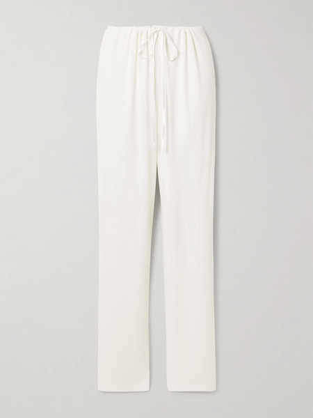  Tove Tove - Mai Stretch-jersey Straight-leg Pants - White 