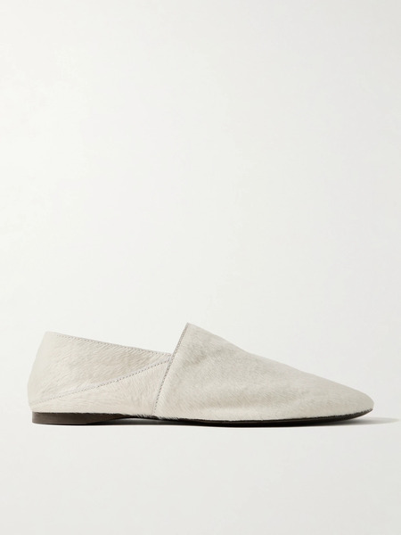 Tove Tove - Pascale Calf Hair Slippers - Ecru 