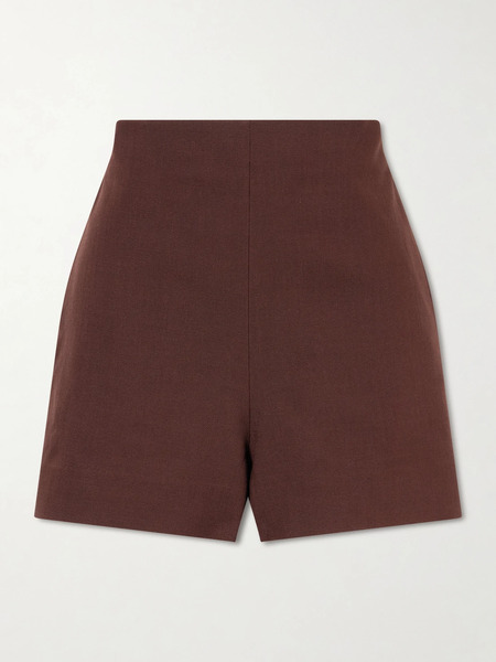  Tove Tove - Poplin Shorts - Brown 
