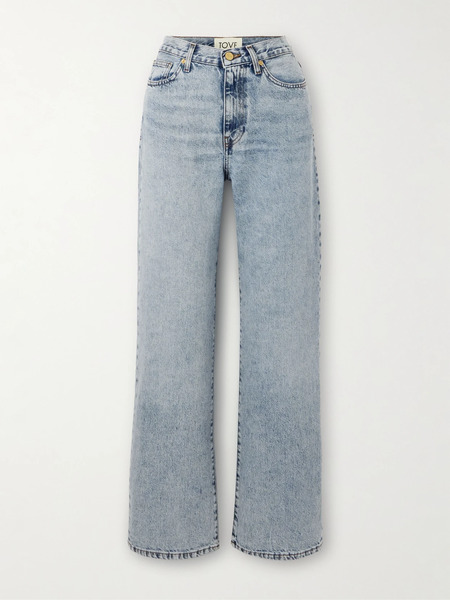  Tove Tove - Sofie Recycled Mid-rise Straight-leg Jeans - Light Blue 