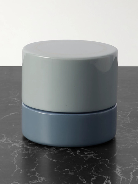  Trove Trove - Sidekick Lacquered Wood Jewelry Box - Blue 