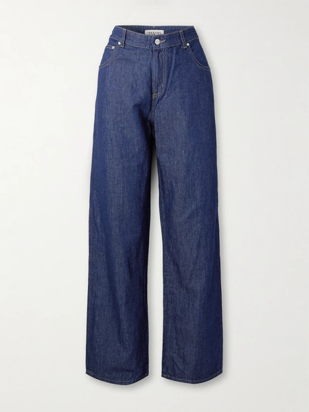  Twp Twp - Easy Boy Mid-rise Straight-leg Jeans - Dark Denim 