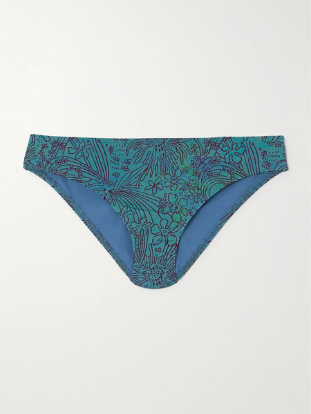  Ulla Johnson Ulla Johnson - Dani Printed Bikini Briefs - Blue 