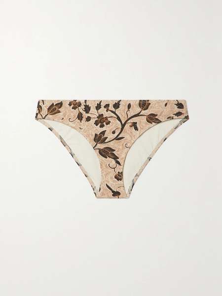  Ulla Johnson Ulla Johnson - Dani Printed Bikini Briefs - Brown 