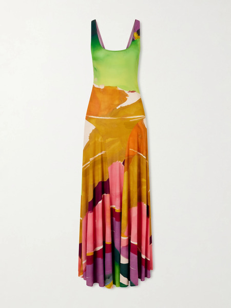  Ulla Johnson Ulla Johnson - Malie Printed Stretch-jersey Maxi Dress - Multi 
