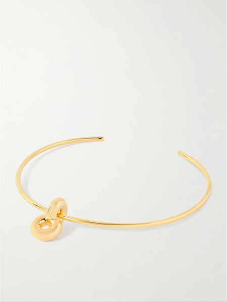  Uncommon Matters Uncommon Matters - Infinity Gold-tone Choker - One Size 