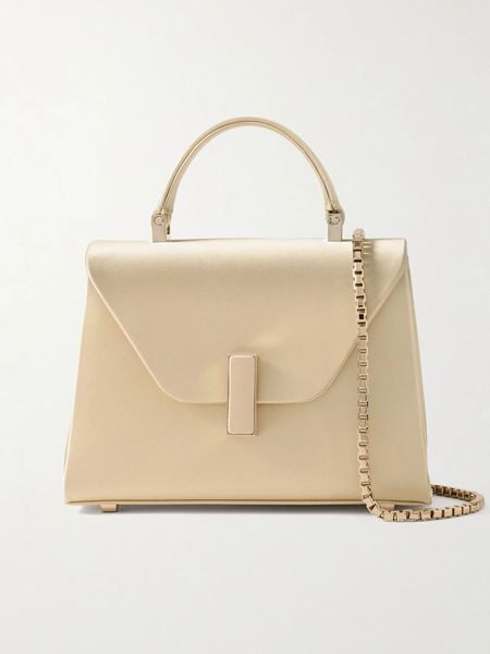  Valextra Valextra - Iside Micro Satin Tote - Gold 