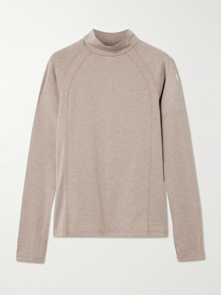  Varley Varley - Always Warm Stretch-jersey Top - Light Brown 
