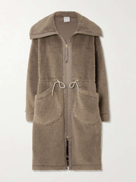  Varley Varley - Logan Oversized Fleece Coat - Taupe 