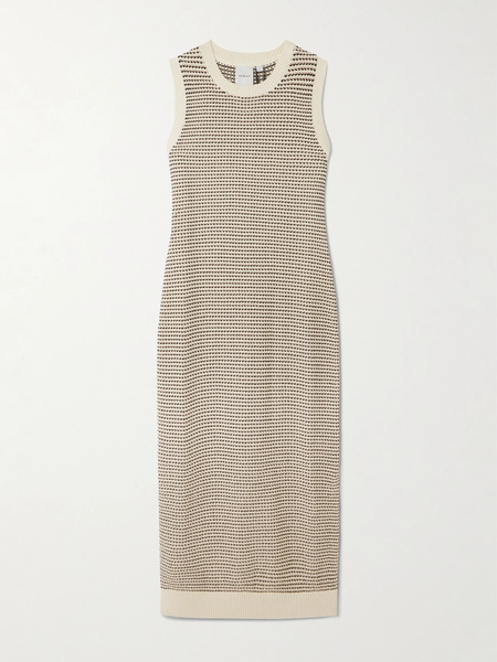  Varley Varley - Sadia Cotton Midi Dress - Light Brown 