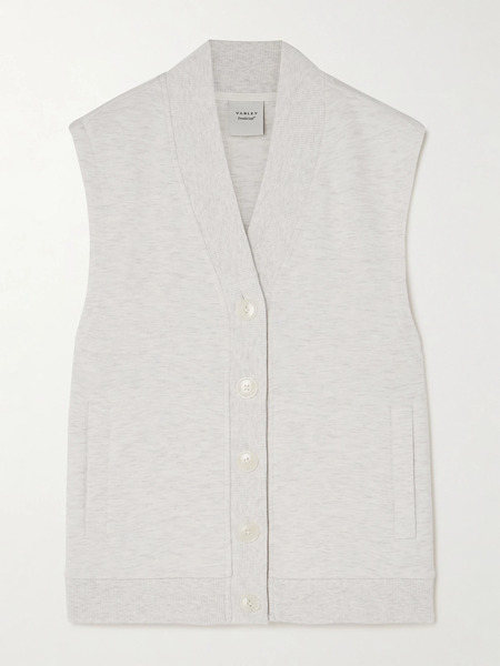  Varley Varley - Vicky Mélange Jersey Vest - Gray 