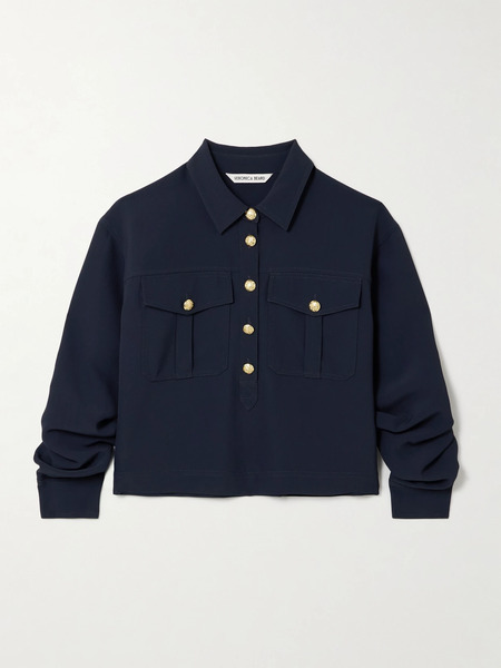  Veronica Beard Veronica Beard - Colvin Twill Shirt - Navy 