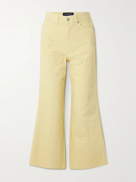  Veronica Beard Veronica Beard - Taylor High-rise Flared Jeans - Yellow 