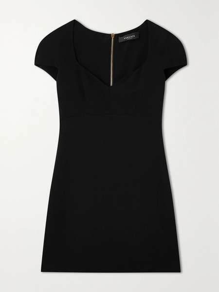  Versace Versace - Icons Cady Mini Dress - Black 
