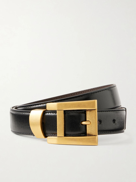  Versace Versace - Leather Belt - Black 