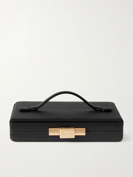  Victoria Beckham Victoria Beckham - Box Canvas Clutch - Black 
