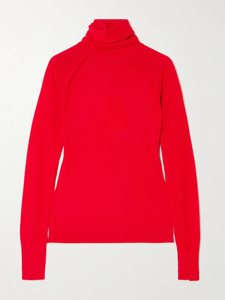  Victoria Beckham Victoria Beckham - Layered Merino Wool Turtleneck Top - X Small 