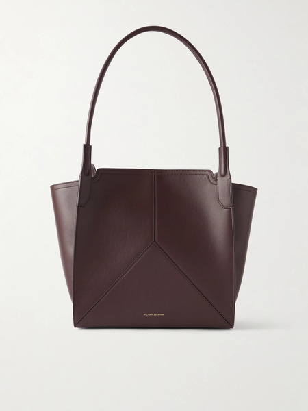  Victoria Beckham Victoria Beckham - The Victoria Leather Tote - Burgundy 