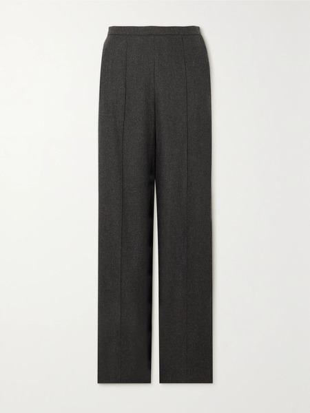  Vince Vince - Brushed Knitted Straight-leg Pants - Charcoal 