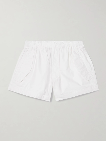  Wardrobe.nyc Wardrobe. Nyc - Beach Cotton-blend Shell Shorts - White 
