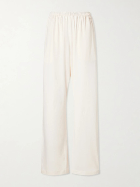  Wardrobe.nyc Wardrobe. Nyc - Cotton Pajama Wide-leg Pants - Blush 