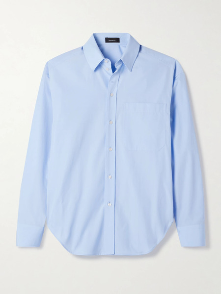  Wardrobe.nyc Wardrobe. Nyc - Cotton-poplin Shirt - Blue 