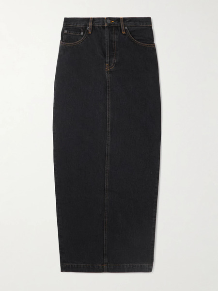  Wardrobe.nyc Wardrobe. Nyc - Denim Maxi Skirt - Black 