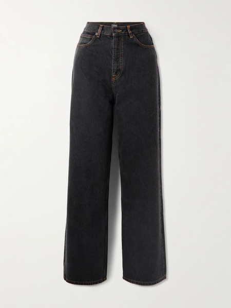  Wardrobe.nyc Wardrobe. Nyc - Low-rise Boyfriend Jeans - Black 
