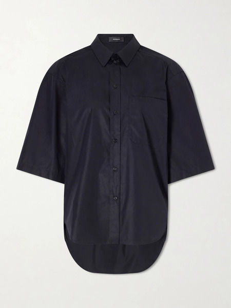  Wardrobe.nyc Wardrobe. Nyc - Oversized Cotton-poplin Shirt - Black 