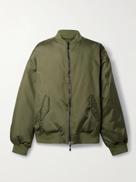  Wardrobe.nyc Wardrobe. Nyc - Reversible Quilted Shell Bomber Jacket - Dark Green 