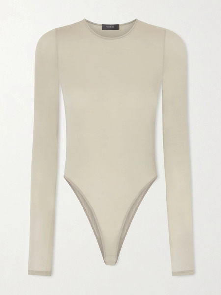  Wardrobe.nyc Wardrobe. Nyc - Stretch-jersey Bodysuit - Beige 