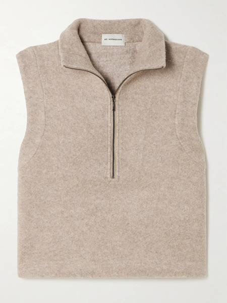  We Norwegians We Norwegians - Alta Wool-blend Vest - Camel 