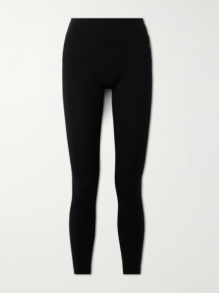  We Norwegians We Norwegians - Ski Basic Stretch-wool Leggings - Black 