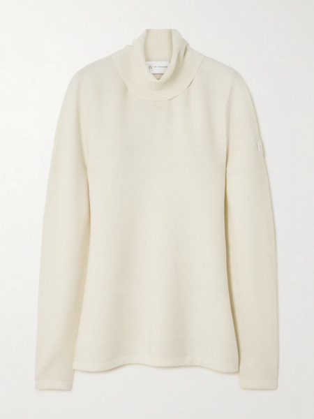  We Norwegians We Norwegians - Uvdal Merino Wool Turtleneck Sweater - Ivory 