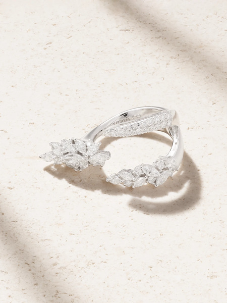  Yeprem Yeprem - 18-karat White Gold Diamond Ring - 6 