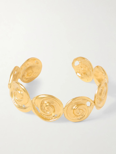  Ysso Ysso - Cote Gold-plated Cuff - One Size 