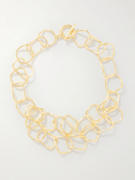 Ysso Ysso - Ithaca Gold-plated Necklace - One Size 