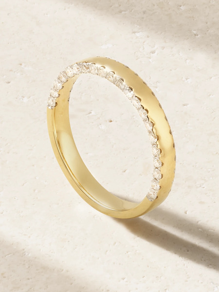  Yvonne Léon Yvonne Léon - Grignotée 9-karat Gold Diamond Ring - 6 