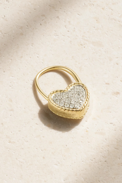  Yvonne Léon Yvonne Léon - 9-karat Gold Diamond Single Earring - One Size 