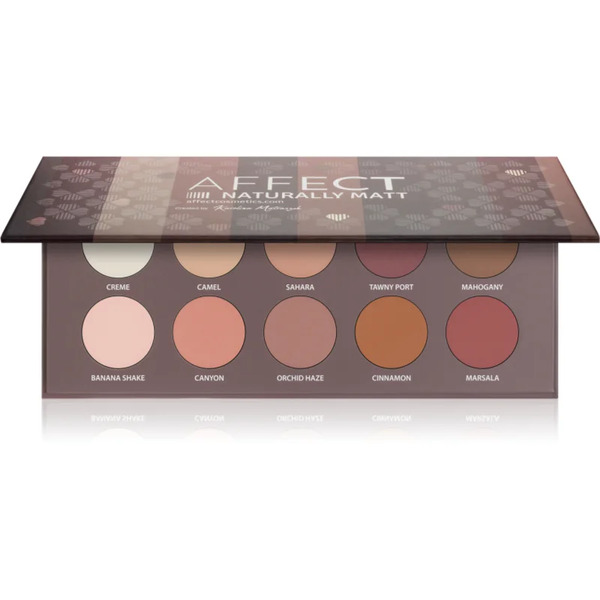  Affect Naturally Matt Paleta Cieni Do Powiek 10x2 G 