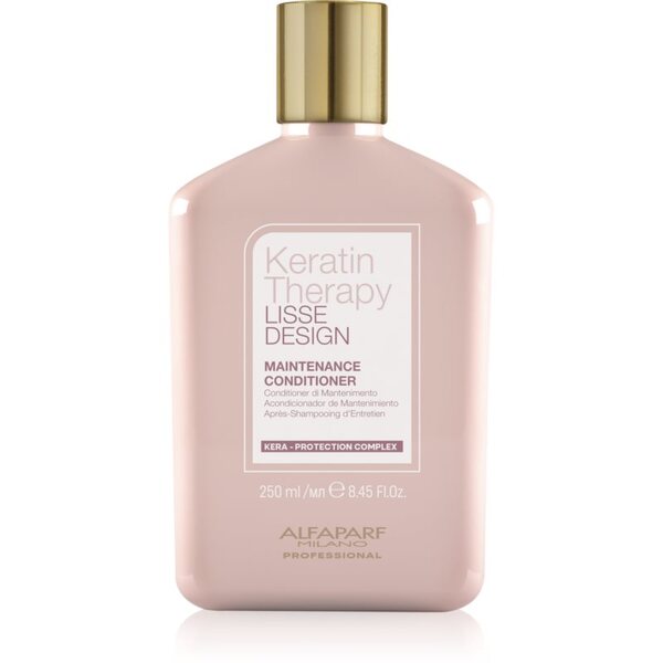  Alfaparf Milano Keratin Therapy Lisse Design łagodna Odżywka Do Nabłyszczania I Zmiękczania Włosów 250 Ml 