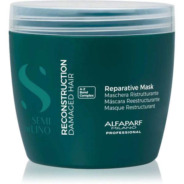  Alfaparf Milano Semi Di Lino Reconstruction Reparative Maseczka Regenerująca Do Włosów Zniszczonych 500 Ml 