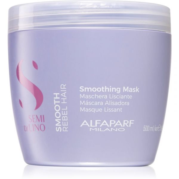  Alfaparf Milano Semi Di Lino Smooth Maseczka Wygładzająca Do Włosów Nieposłusznych I Puszących Się 500 Ml 