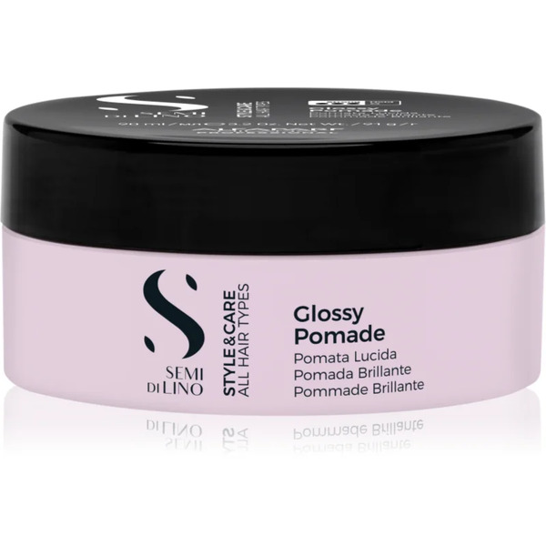  Alfaparf Milano Semi Di Lino Style&care Glossy Pomade Pomada Woskowa Stylizująca Do Układania I Modelowania Fryzury Z Wysokim Połyskiem 100 Ml 