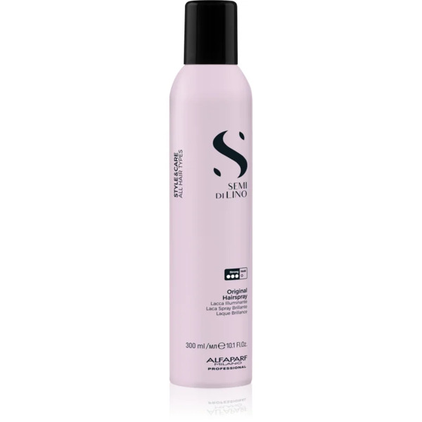  Alfaparf Milano Semi Di Lino Style&care Original Hairspray Mocny Lakier Do Włosów Do Nabłyszczenia Do Wszystkich Rodzajów Włosów 300 Ml 