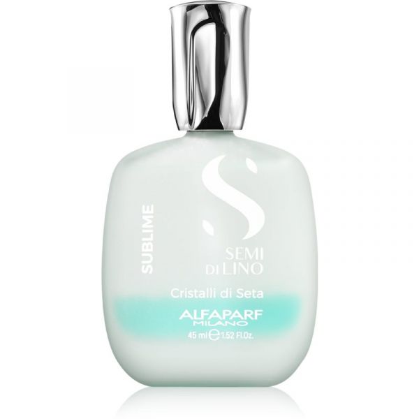  Alfaparf Milano Semi Di Lino Sublime Cristalli Serum Do Włosów Do Nabłyszczania I Zmiękczania Włosów 45 Ml 
