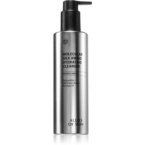  Allies Of Skin Molecular Silk Amino Hydrating Cleanser Nawilżający żel Oczyszczający Z Aminokwasami 250 Ml 